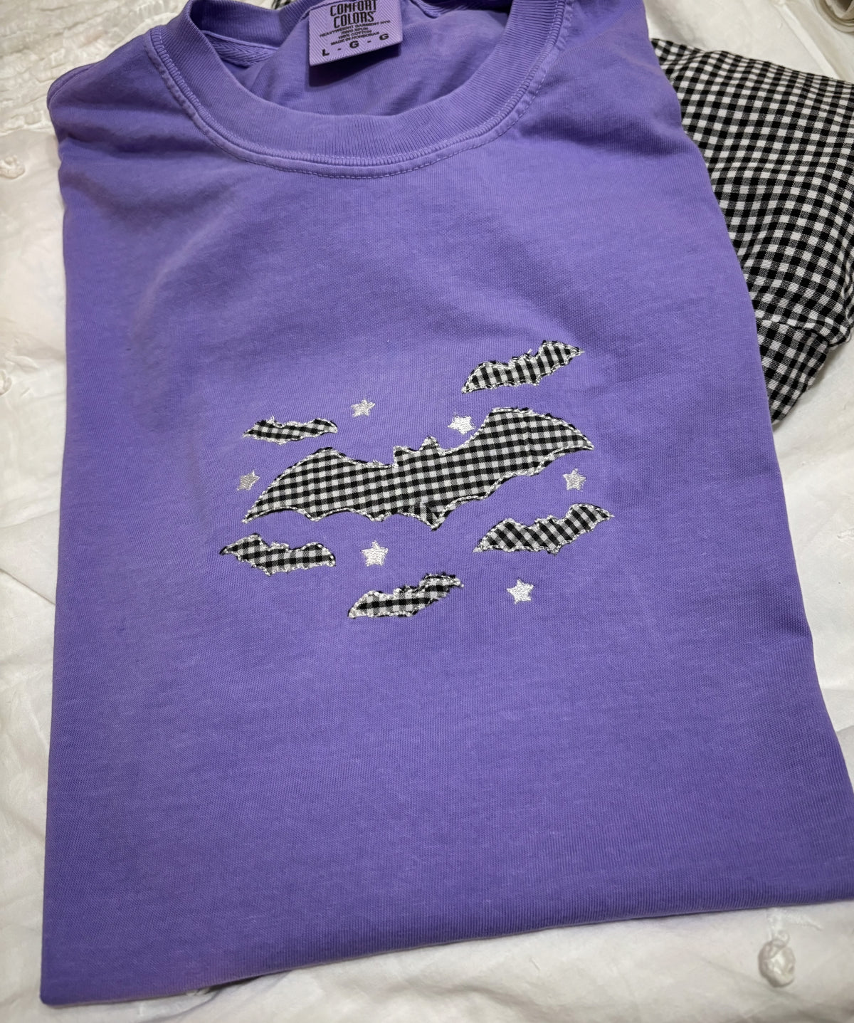Bat Appliqué Shirt | Personalized Baby, Toddler, Youth & Adult Tops
