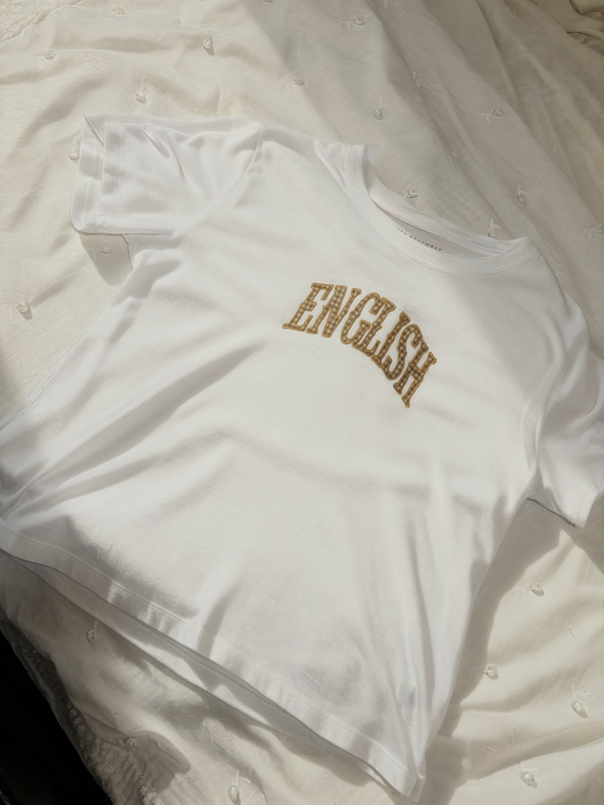 Grade & Subject Applique Shirt | Teacher & Staff Tee