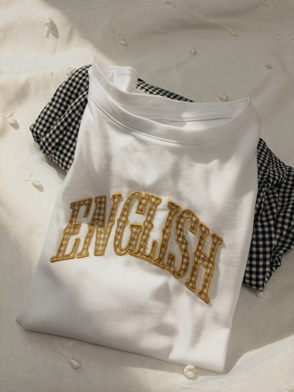 Grade & Subject Applique Shirt | Teacher & Staff Tee