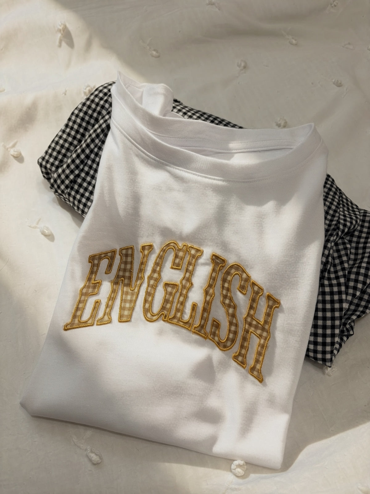 Grade & Subject Applique Shirt | Teacher & Staff Tee