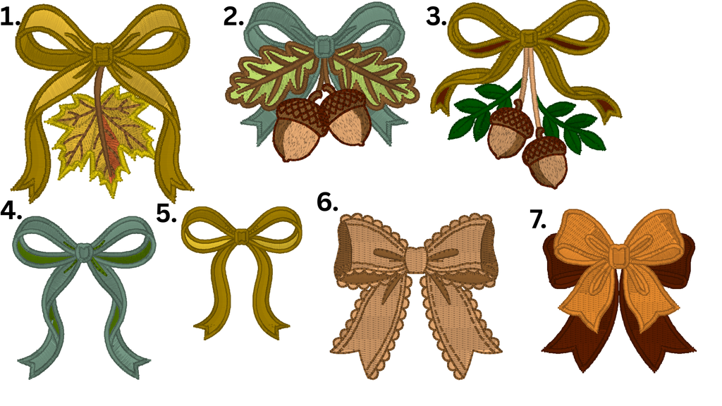 Personalized Fall Wreath Sash | Fall Door Hanging