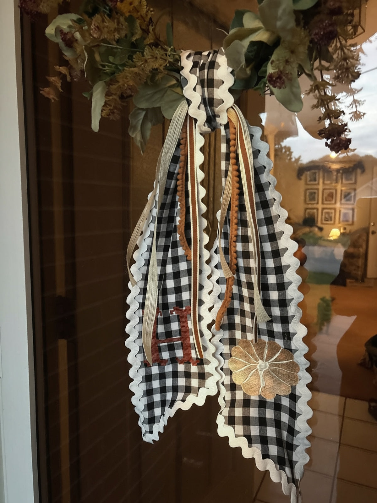 Halloween Wreath Sash | Choose Your Design