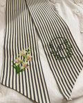 Everyday Wreath Sash | Embroidered Door Hanging