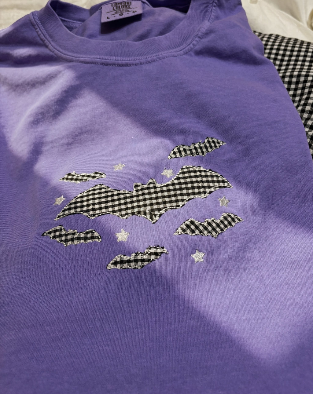 Bat Appliqué Shirt | Personalized Baby, Toddler, Youth & Adult Tops