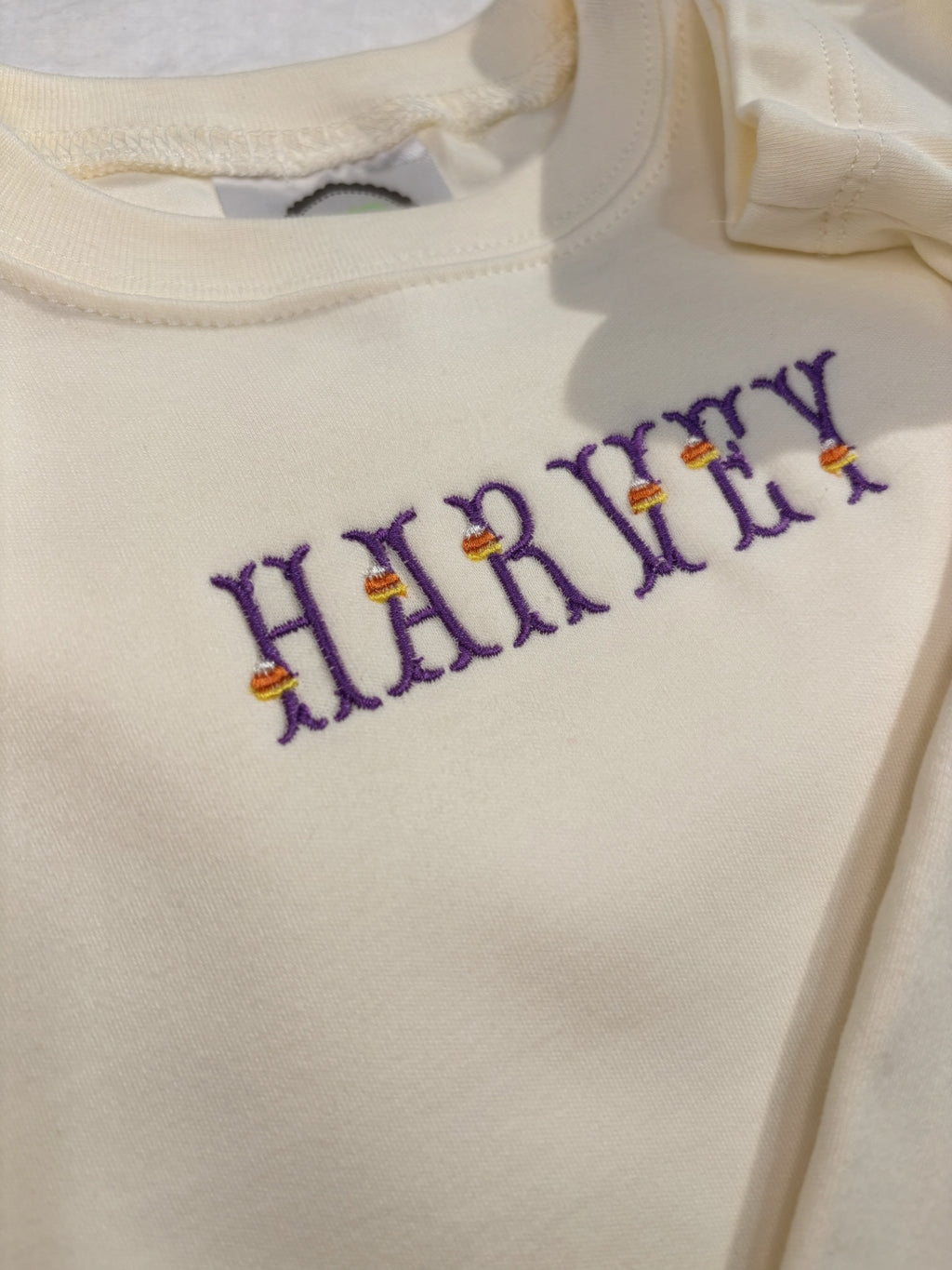 Personalized Candy Corn Halloween Shirt | Baby, Youth & Adult