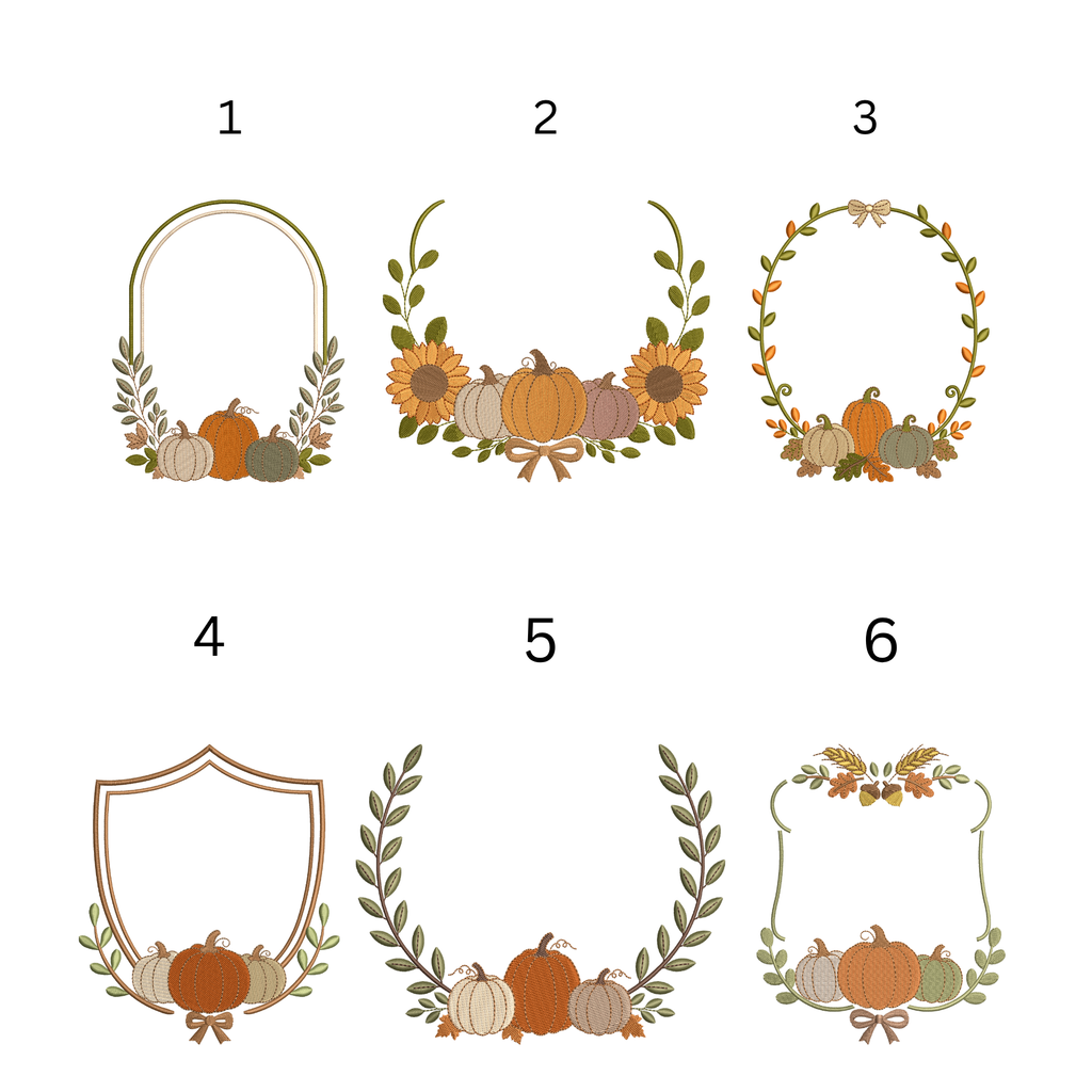 Personalized Fall Wreath Sash | Fall Door Hanging