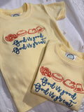 God Is Good, God Is Great | Kids’ Thanksgiving Embroidered Shirt