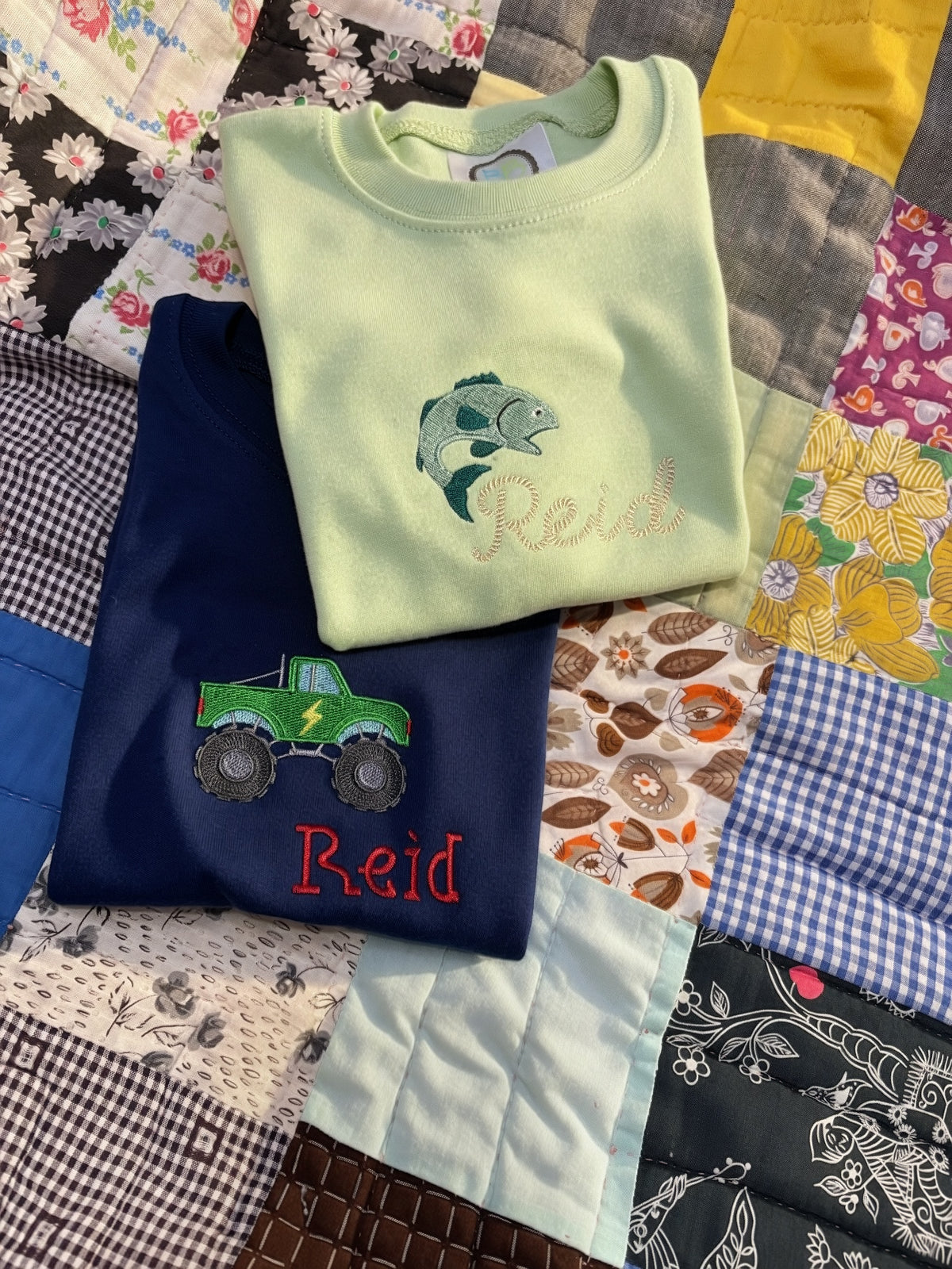 Kids Favorite Thing Shirt | Embroidered Icon Shirt