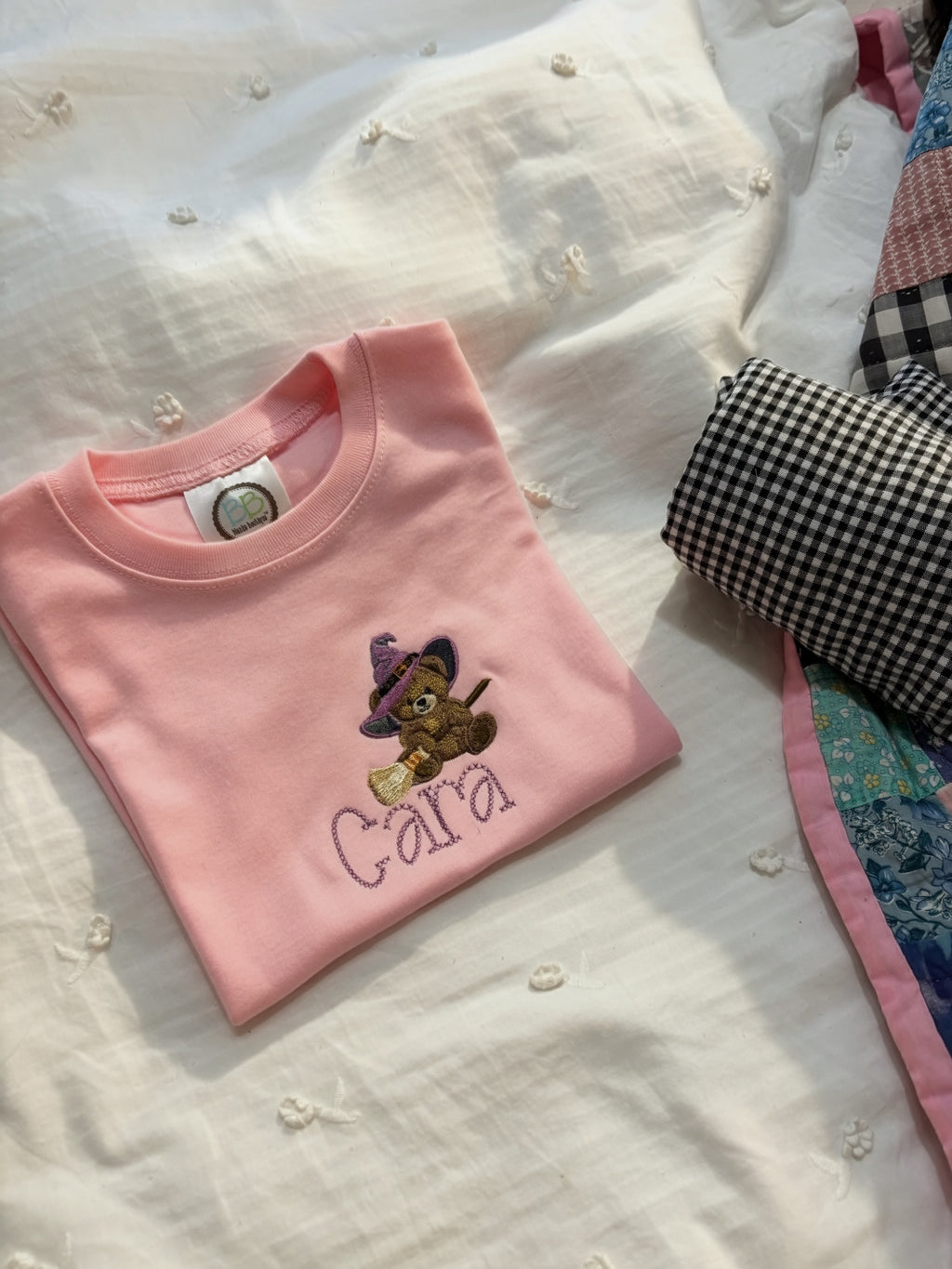 Halloween Bears Embroidered Shirt | Baby, Toddler, Youth & Adult Sizes