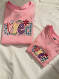 So Loved Applique Embroidered Shirt | John 3:16 | Girls & Toddler