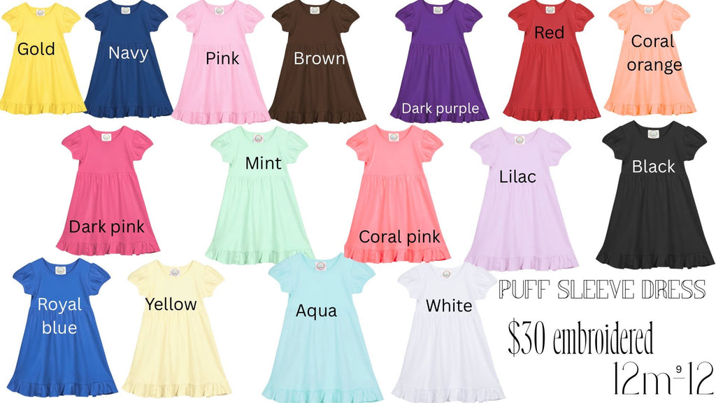 Little Girls Butterfly Applique Shirt | Custom Embroidered Kids Clothes