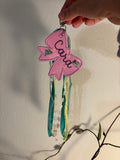 Personalized Shaker Bag Tags | Custom Name Tags for Backpacks & Lunch Boxes