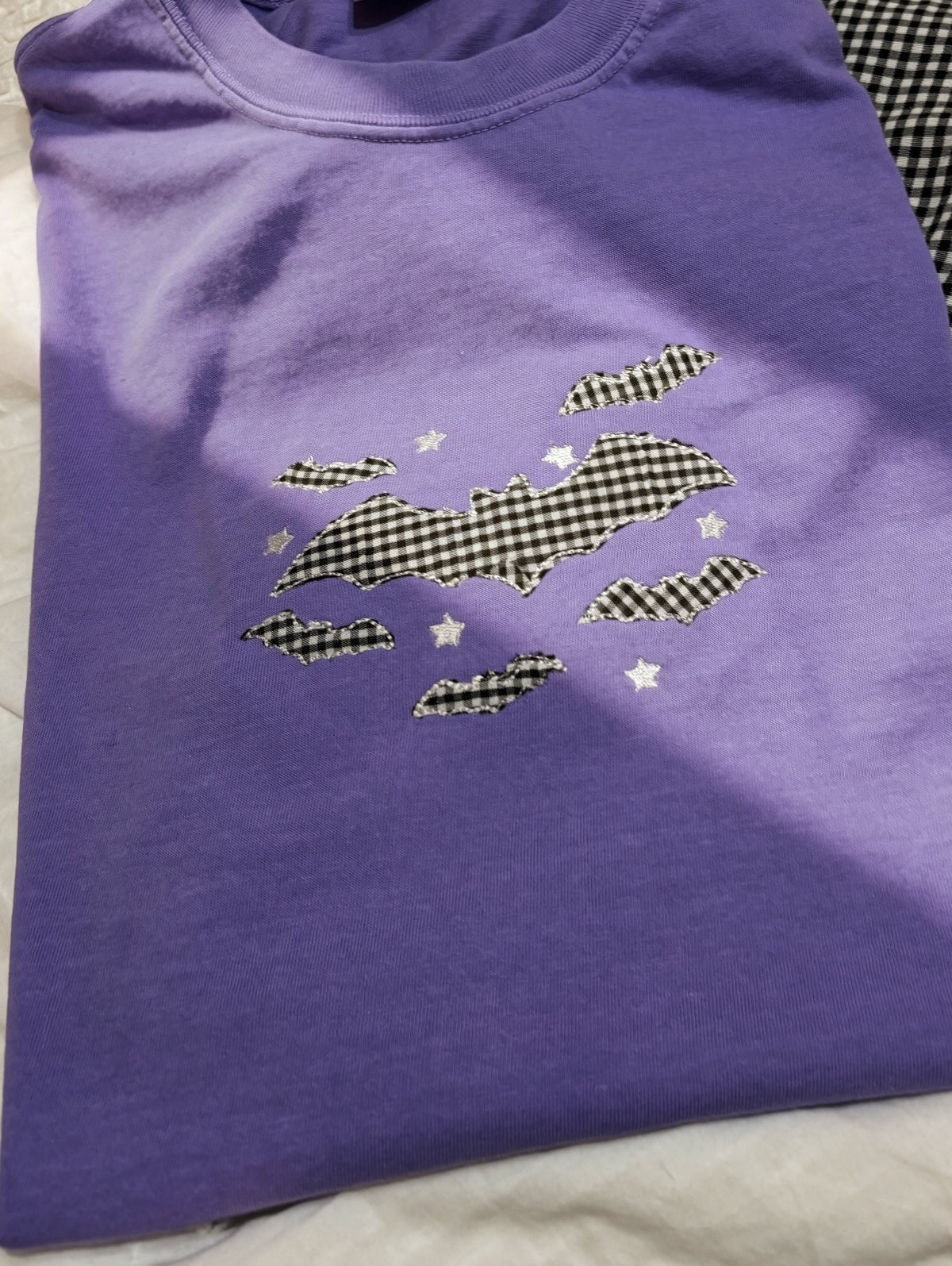 Bat Appliqué Shirt | Personalized Baby, Toddler, Youth & Adult Tops