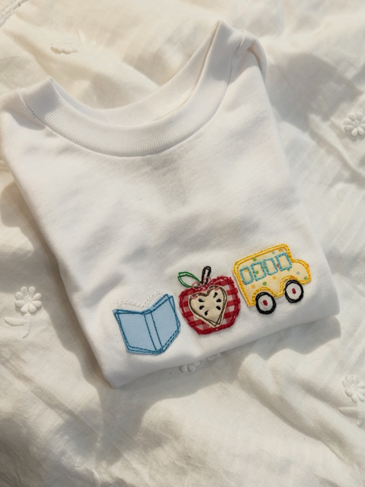 Back to School Trio Shirt | Boy and Girl Version Embroidered Shirt
