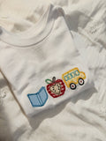 Back to School Trio Shirt | Boy and Girl Version Embroidered Shirt