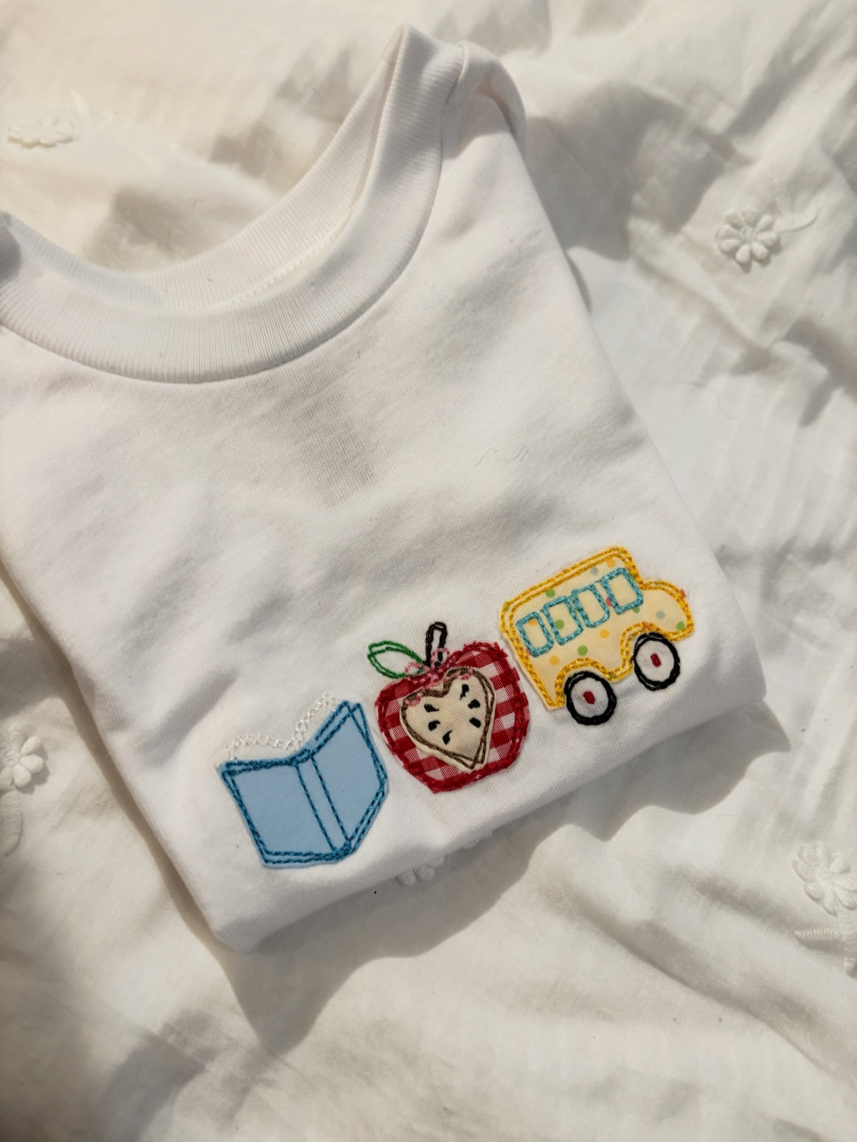 Back to School Trio Shirt | Boy and Girl Version Embroidered Shirt