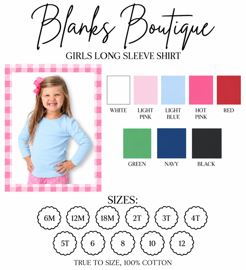 Girls Little Tees Club | Monthly Embroidered Shirt Subscription