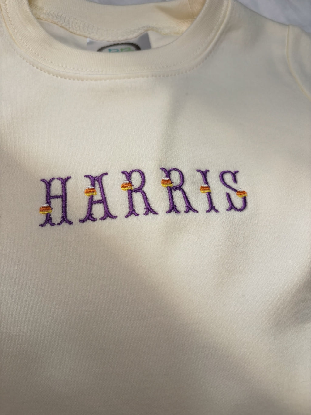 Personalized Candy Corn Halloween Shirt | Baby, Youth & Adult