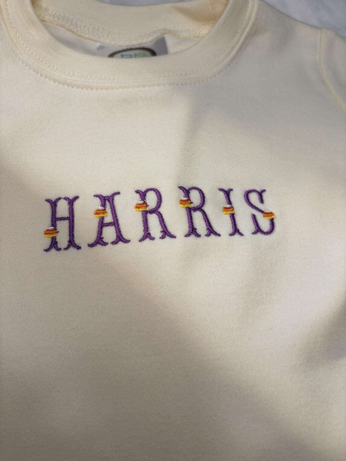 Personalized Candy Corn Halloween Shirt | Baby, Youth & Adult