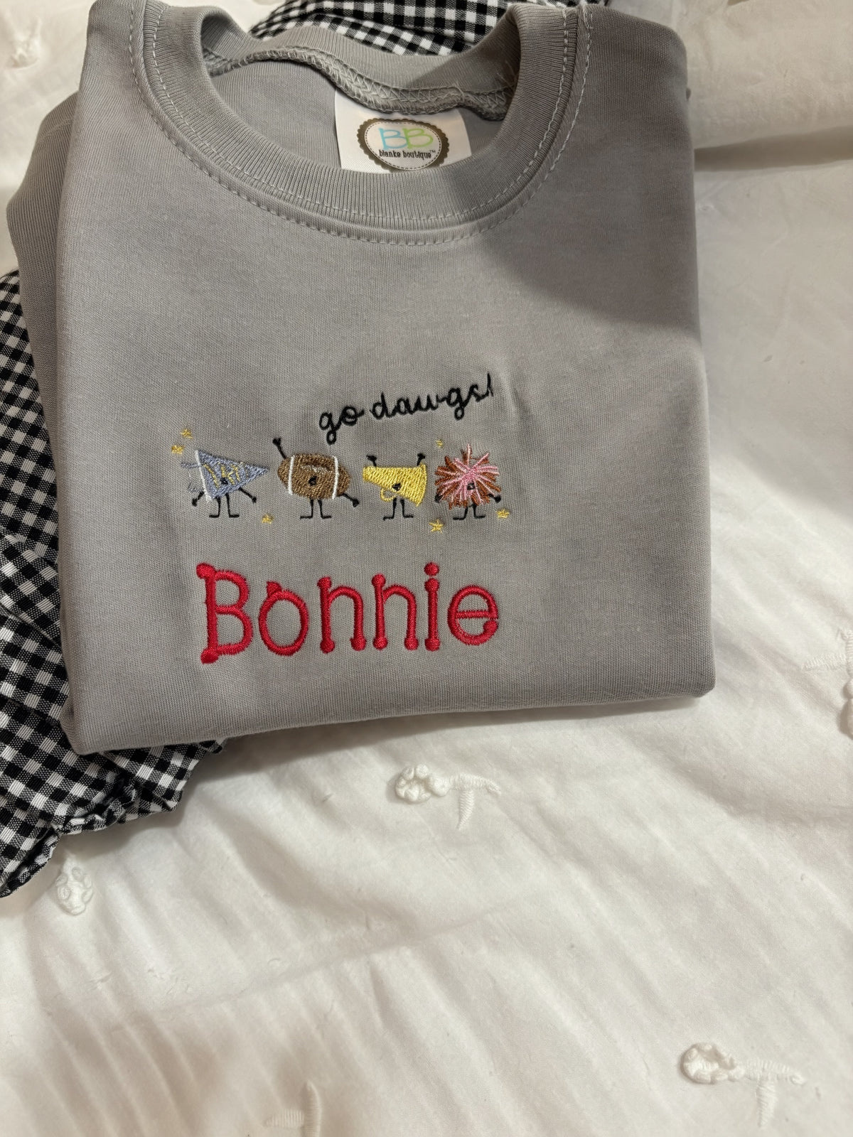 Mini Football Icon Embroidered Shirt | Toddler | Youth | Adult Sizes