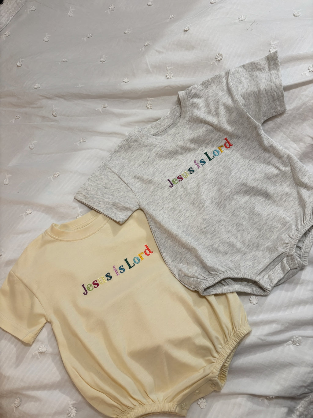 Jesus is Lord Embroidered Shirt | Tshirt Bubble, Kids Cotton, Youth & Adult Comfort Colors