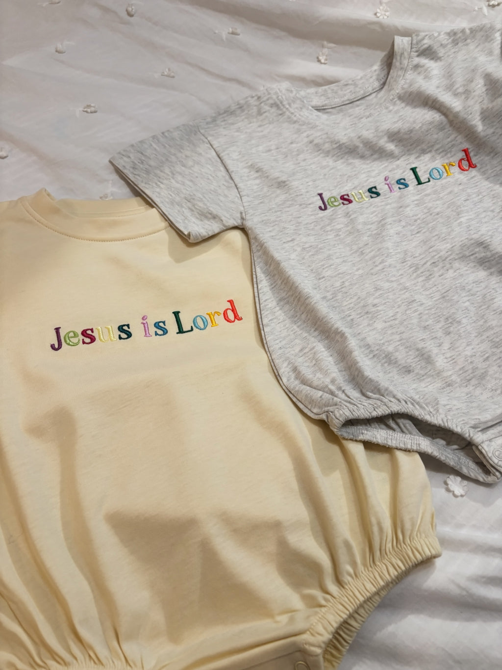 Jesus is Lord Embroidered Shirt | Tshirt Bubble, Kids Cotton, Youth & Adult Comfort Colors