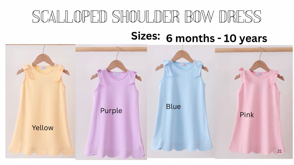 A is for Apple Dress | Puff Sleeve or Ruffle Sleeve Top | Back to school