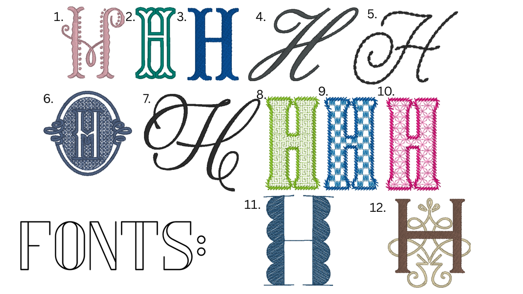 Address Number Wreath Sash | Embroidered Door Hanger