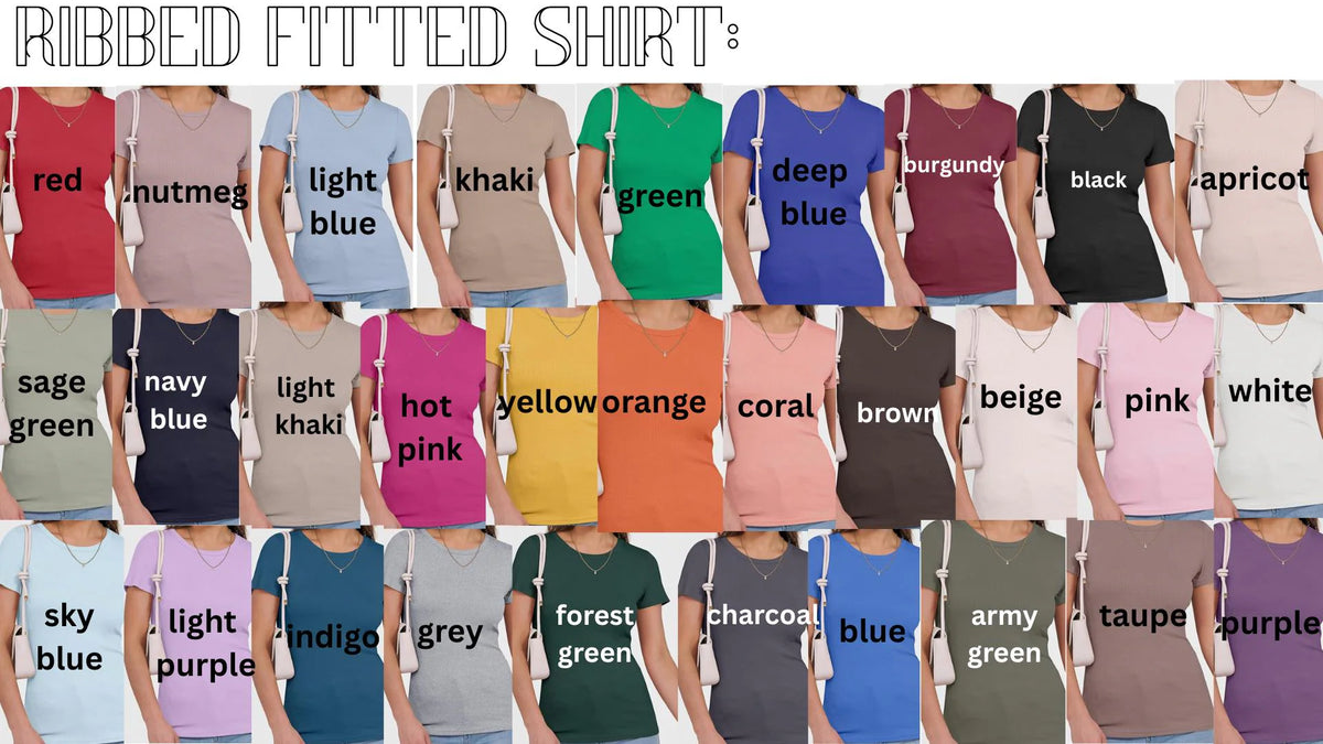 Berry Fruits of the Spirit Embroidered Shirt | Comfort Colors & Ribbed Fitted