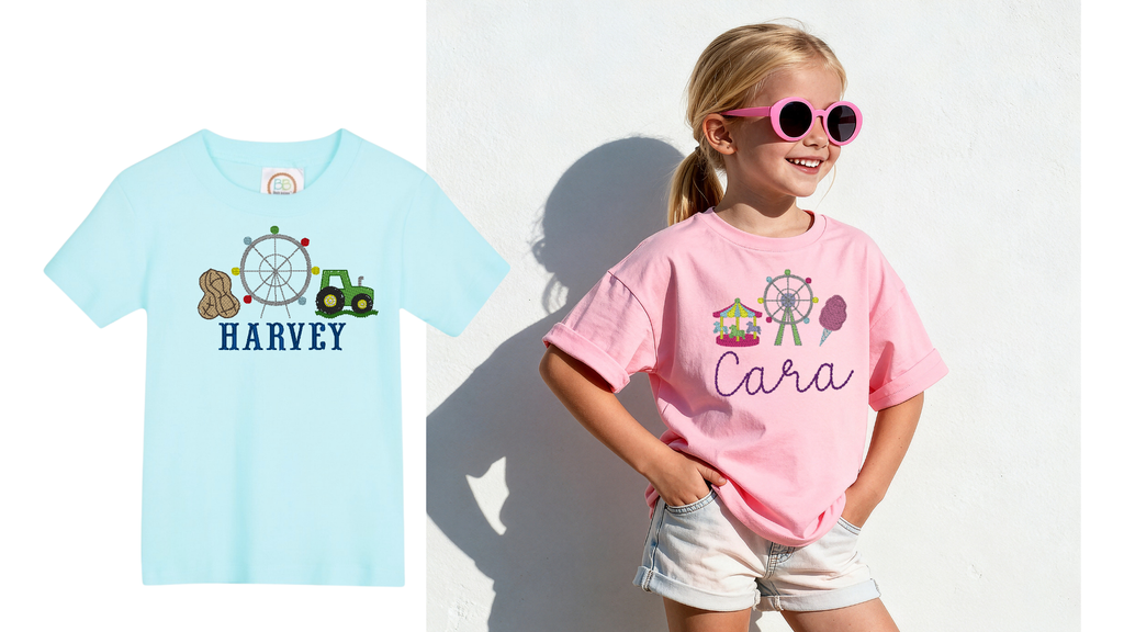 Kids Fair Shirt | Personalized Embroidered Kids Shirt